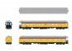 Heavyweight Business Car Observation - Ready to Run -- Chessie Steam Special 18 (yellow,, HO, Broadway Limited Imports 9