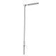 Single-Arm Parking Lot Light 3-Pack - Warm White LED -- Silver, HO, Atlas Model Railroad Co. 70000173
