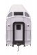 85′ Budd Great Dome - Ready to Run -- Amtrak(R) Ph IV 10030, HO, WalthersProto 13603