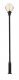 LED Park Light on Mast -- Adjustable height up to 2-7/16′ 7.1cm tall pkg(3), HO, Faller Gmbh 180104