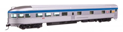 85′ Budd Observation - Ready To Run -- VIA Rail, HO, WalthersMainline 30370