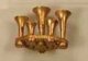 Air Horns (Unpainted Brass Casting) -- Leslie S-5T 5-Chime All Forward, HO, Cal Scale 566