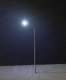 LED Streetlight pkg(3) -- Adjustable Height: Up to 3-3/4′ 9.5cm Tall, HO, Faller Gmbh 180100