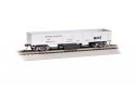 Track Cleaning 40′ Gondola w/Removable Dry Pad - Ready-to-Run -- Union Pacific 908458 (MOW S, HO, Bachmann Industries 16342