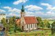 Village Church -- Kit - 5-7/16 x 2-15/16 x 8-1/16′ 13.8 x 7.5 x 20.5cm, N, Faller Gmbh 231726