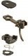 31 Plastic-Shank Coupler - Kit - Magne-Matic(R) -- Long 25/64′ Underset w/233 Draft Gear Box, HO, Kadee Quality Products