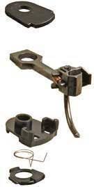 31 Plastic-Shank Coupler - Kit - Magne-Matic(R) -- Long 25/64′ Underset w/233 Draft Gear Box, HO, Kadee Quality Products