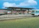 Rheinburg Station Platform -- 14-13/16 x 2-5/8 x 2-3/8′ 37 x 6.5 x 6cm, HO, Vollmer Gmbh 43535