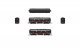 EMD F7 A-Unpowered B Set - Sound and DCC - Paragon4(TM) -- Cotton Belt SSW 927, 928 (Blac, N, Broadway Limited Imports 9