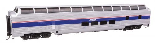 85′ Budd Great Dome - Lighted - Ready to Run -- Amtrak(R) Ph IV w/Decal, HO, WalthersProto 14602