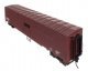 C&O-Style Express Boxcar Troop Sleeper Conversion - Ready to Run -- MOW (Tuscan) X-41267MW, HO, WalthersProto 10851