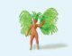 Samba Dancer Individual Figure, HO, Preiser Kg 29115