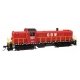 Alco RS2 - ESU(R) Sound & DCC -- Green Bay & Western 304 - Water-cooled stack (red, black, white, yellow), HO, WalthersMainline 