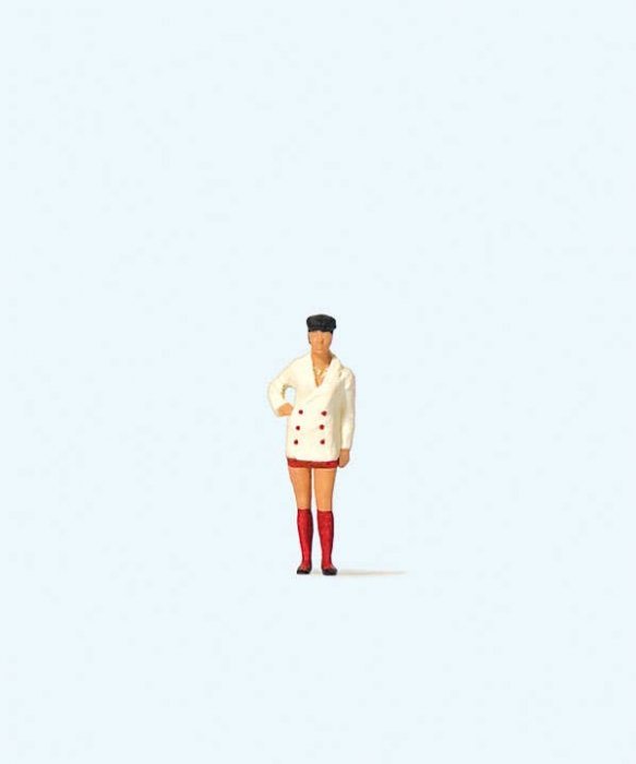 Woman Waiting, HO, Preiser Kg 28196