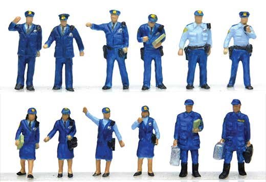 People in Police Station -- pkg(12), N, TomyTec Co LTD 285199