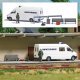 Unattended Baggage - Action Set -- Bomb Disposal Van, 2 Figures, Robot, Suitcase, Waste Bin, 2, HO, Busch Gmbh & Co Kg 7