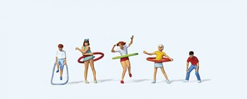 Children Playing -- pkg(5), HO, Preiser Kg 10767