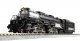4-8-8-4 Big Boy with Oil Tender - Standard DC -- Union Pacific 4014 (2021 Version black, Graphite), N, Kato USA Inc 1264