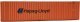 40′ Hi Cube Corrugated Container w/Flat Roof - Assembled -- Hapag-Lloyd, HO, Walthers SceneMaster 8204