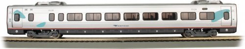 Acela Business Class Coach with Interior Lights - Ready to Run - Spectrum(R) -- Amtrak 3528 , HO, Bachmann Industries 89