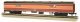 72′ Smooth-Side Baggage - Ready to Run -- Southern Pacific 295 (Daylight red, orange, black), HO, Bachmann Industries 14