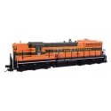 EMD SD9 - ESU LokSound 5 Sound & DCC -- Great Northern 590 (orange, green), HO, WalthersProto 41709