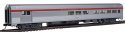 85′ Budd Baggage-Lounge - Ready to Run -- Southern Pacific (silver, red), HO, WalthersMainline 30057