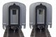 85′ Budd Baggage-Lounge - Ready to Run -- Southern Pacific (silver, red), HO, WalthersMainline 30057
