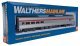 85′ Budd Baggage-Lounge - Ready to Run -- Southern Pacific (silver, red), HO, WalthersMainline 30057