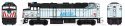 EMD F40PH Commuter Version - DCC -- Metra 104 City of Chicago (Commemorative Scheme, white, bla, N, Kato USA Inc 176CHICDCC