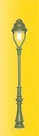 Standard Gas Lamp -- Green Mast, Warm White LED, 2-3/16′ 5.6cm Tall, HO, Viessmann Modellspielwaren 6728