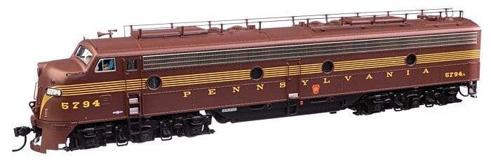 EMD E8A with LokSound 5 Sound & DCC -- Pennsylvania Railroad Class EP-22 5794A (Tuscan, five-stripe), HO, WalthersProto 42904