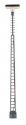 LED Lattice-Mast Top-Mounted Floodlight -- 5-11/16′ 14.5cm tall pkg(1), HO, Faller Gmbh 180210