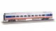 Siemens Venture Coach - Amtrak Version - Ready to Run -- Amtrak 4130 (Midwest Coach B silver, HO, Bachmann Industries 74