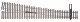 Code 100 Nickel Silver DCC-Friendly 6 Turnout -- Right Hand, HO, WalthersTrack 10018