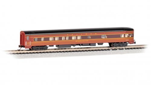 85` Smooth-Side Observation with Interior Lighting - Ready to Run -- Pennsylvania Railroad `M, N, Bachmann Industries 14