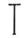 Double-Arm Square LED Light 3-Pack -- Black (warm white LED) 15 Scale Feet Tall, N, Atlas Model Railroad Co. 70000189