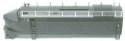 PRR Induction Phone Antenna Supports for Diesels (Brass Castings, less wire) -- Baldwin RF-16 `Shark`, HO, Cal Scale 409