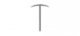Pickaxe -- Unpainted pkg(15), HO, Tichy Train Group 8224