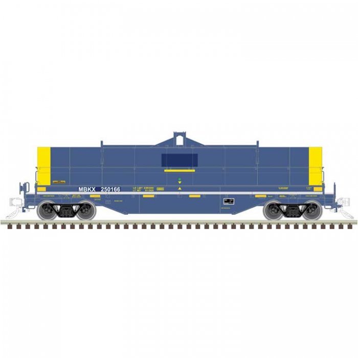 42′ Coil Steel Car with Fishbelly Side Sill - Ready to Run - Master(R) -- Mitsui Rail, N, Atlas Model Railroad Co. 50006