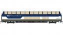 Colorado Railcar 85′ Full-Length Dome Lighted - Ready to Run - Silver Series(R -- Denali Exp, HO, Bachmann Industries 13351