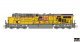 GE ES44AC GEVO - Sound and DCC -- Union Pacific 7777 (Armour Yellow, gray, US Flag, Building Amer, N, Kato USA Inc 17689