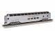 Budd 85′ Full-Length Dome with Lights - Ready to Run - Silver Series(R) -- Burlington Northe, HO, Bachmann Industries 13