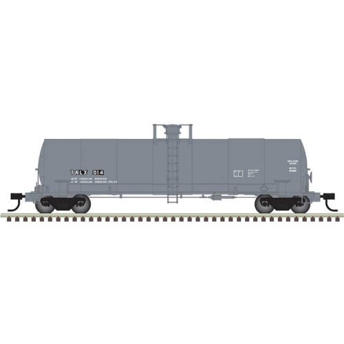 ACF 17,360-Gallon Tank Car - Ready to Run - Master(R) -- TriCal TALX 15 (gray, white), N, Atlas Model Railroad Co. 50006902