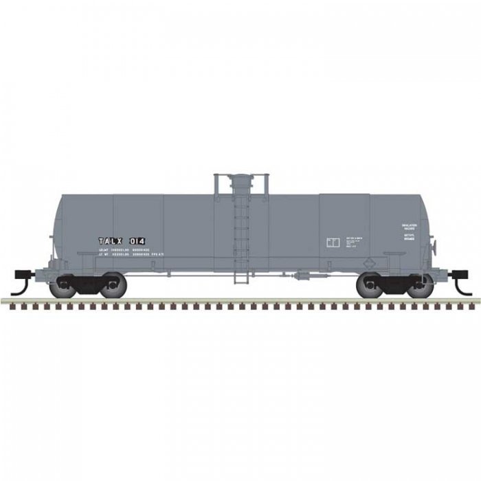 ACF 17,360-Gallon Tank Car - Ready to Run - Master(R) -- TriCal TALX 15 (gray, white), N, Atlas Model Railroad Co. 50006
