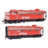 EMD FP7 & F7B - LokSound 5 Sound & DCC -- Canadian Pacific 4070 & 4477 (red, white w/Multi-mark), HO, WalthersProto 42551