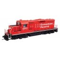 EMD GP9 Phase II with Chopped Nose - ESU(R) Sound and DCC -- Canadian Pacific 8207 (red, white), HO, WalthersMainline 20434