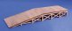 Laser-Cut Wooden Loading Ramp -- 3 x 3/4′ 7.5 x 1.8cm, N, Blair Line 74