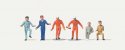 Working People -- Truck Drivers and Occupants pkg(6), HO, Merten 212522