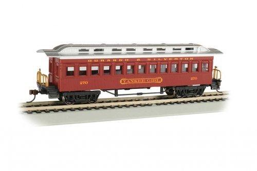 1860 - 1880 Wood Coach - Ready to Run - Silver Series(R) -- Durango & Silverton 270 ′Yankee , HO, Bachmann Industries 13